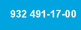 932 491-17-00 932 491-17-00